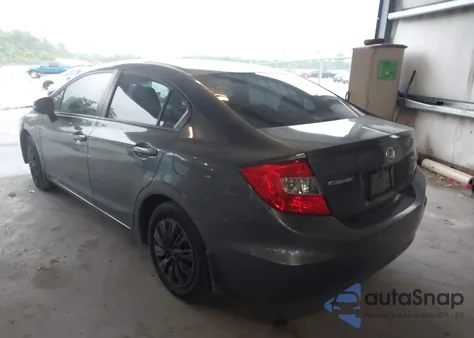 2012 Honda Civic Lx z USA, uszkodzony, nr VIN 2HGFB2F52CH586379